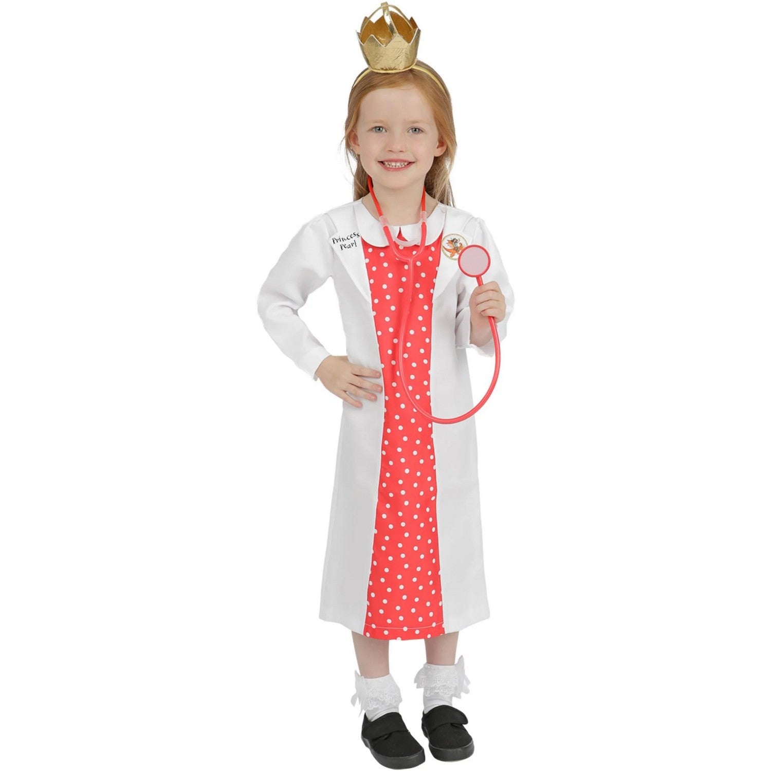 Pink-White - Front - Zog Childrens-Kids Julia Donaldson Princess Pearl Costume