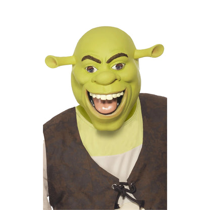 Green - Front - Shrek Latex Mask