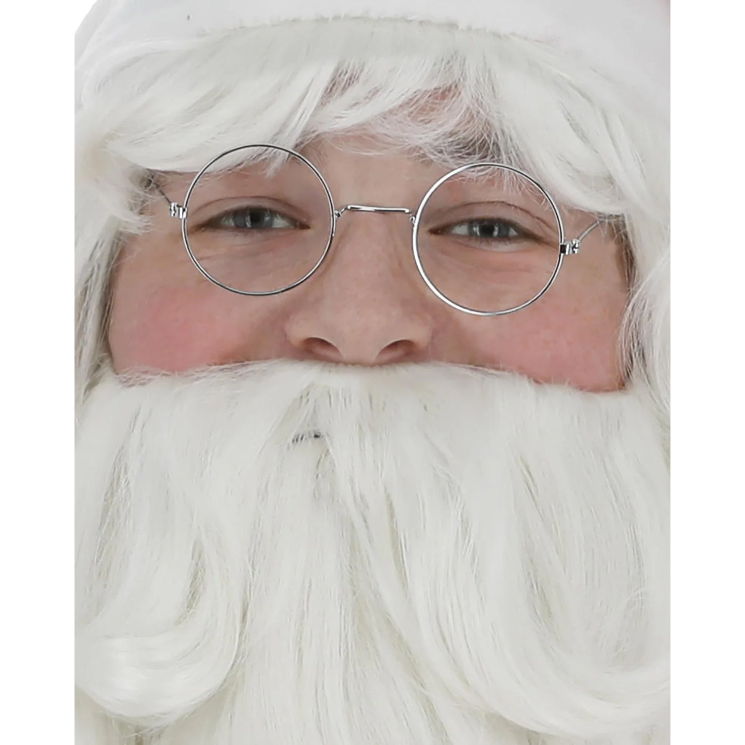 Silver - Back - Smiffys Santa Claus Christmas Party Glasses