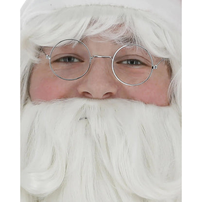 Silver - Back - Smiffys Santa Claus Christmas Party Glasses