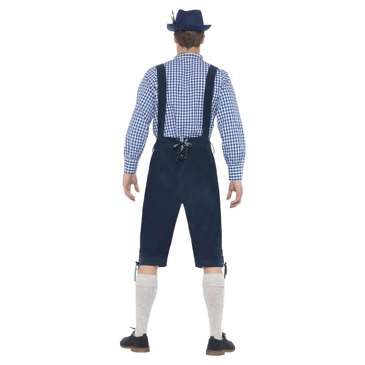 Navy-Blue-White - Back - Smiffys Mens Deluxe Traditional Rutger Bavarian Costume