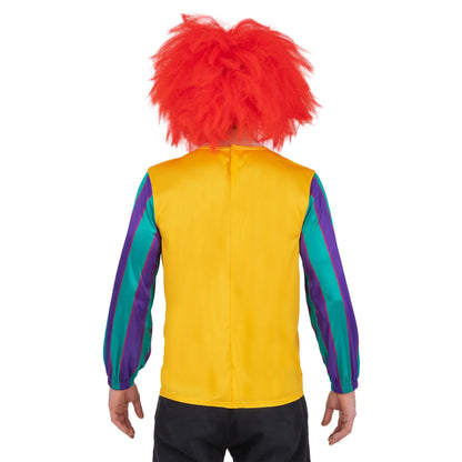 Multicoloured - Back - IT Classic Unisex Adult Pennywise Costume Top