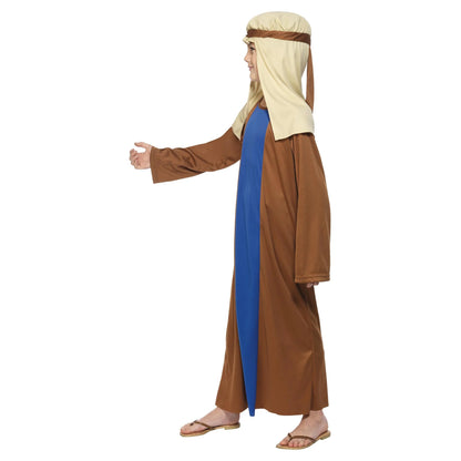 Brown-Blue - Side - Smiffys Childrens-Kids Joseph Costume