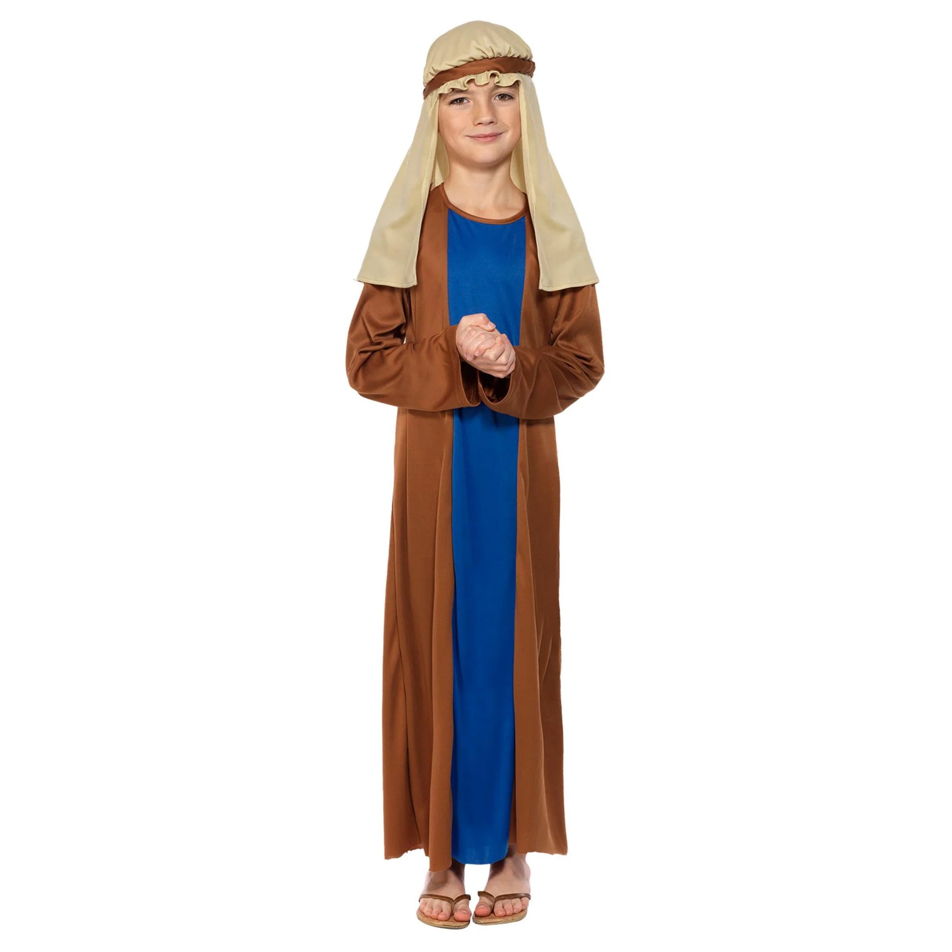 Brown-Blue - Lifestyle - Smiffys Childrens-Kids Joseph Costume