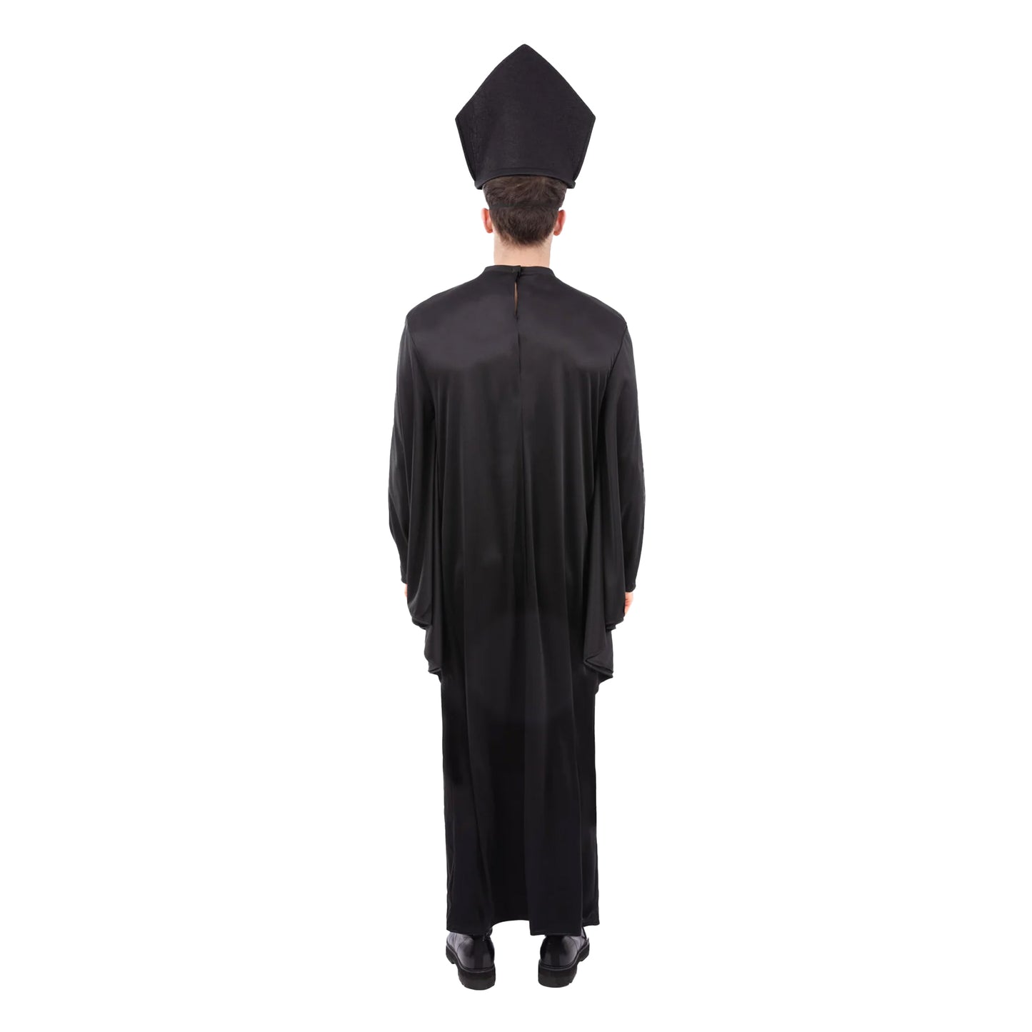 Black-Red - Back - Smiffys Unisex Adult Cardinal Costume