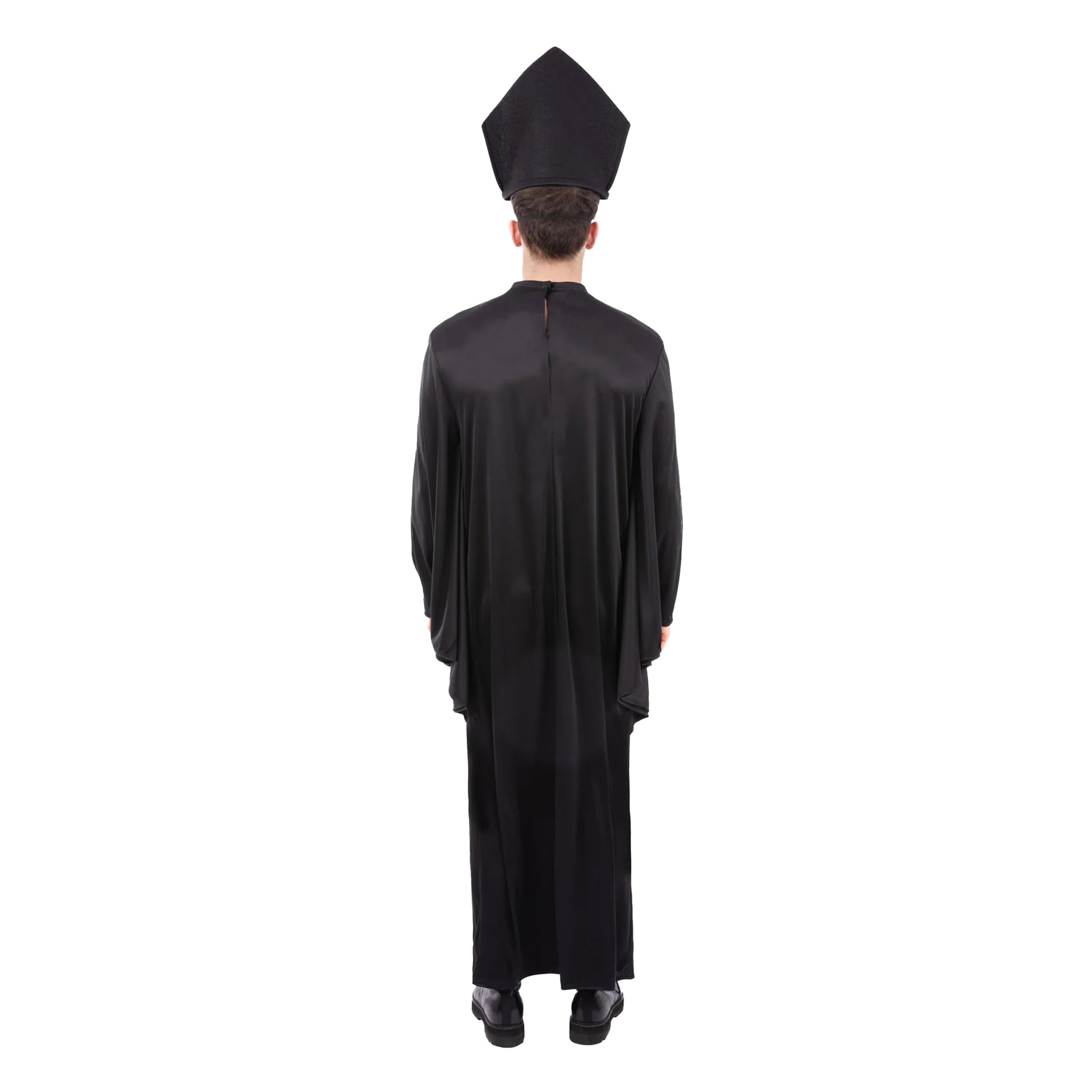Black-Red - Back - Smiffys Unisex Adult Cardinal Costume