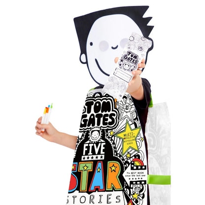 Multicoloured - Side - Tom Gates Childrens-Kids Colour In Costume Set