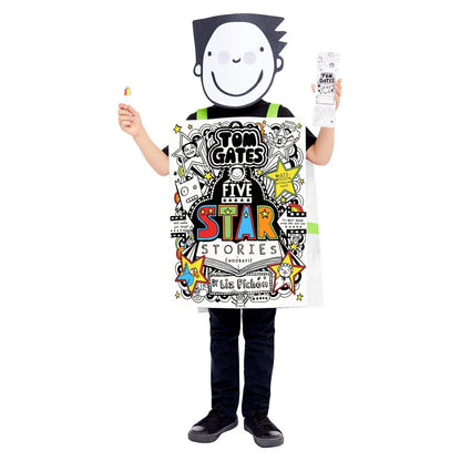 Multicoloured - Front - Tom Gates Childrens-Kids Colour In Costume Set