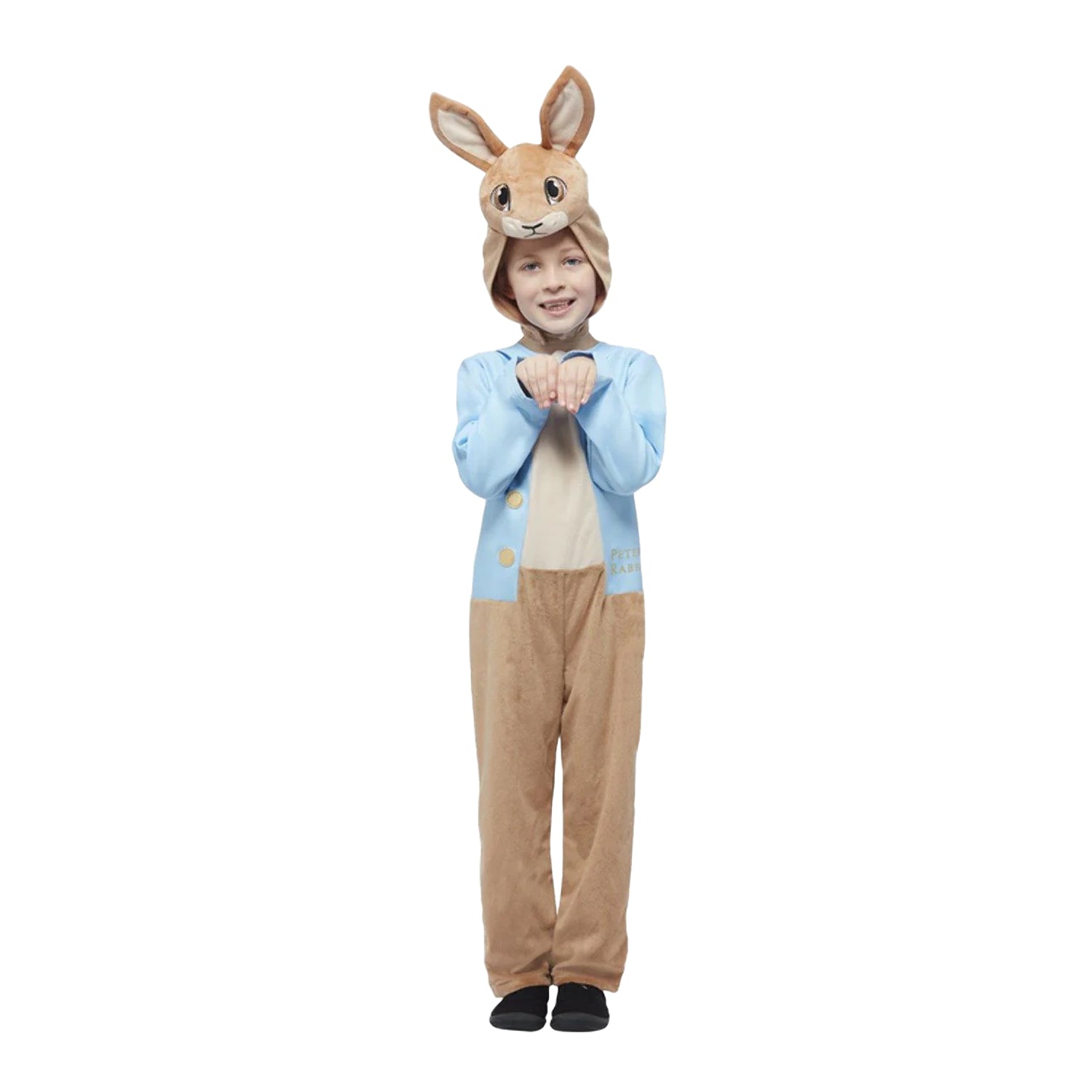Brown-White-Blue - Back - Peter Rabbit Classic Costume