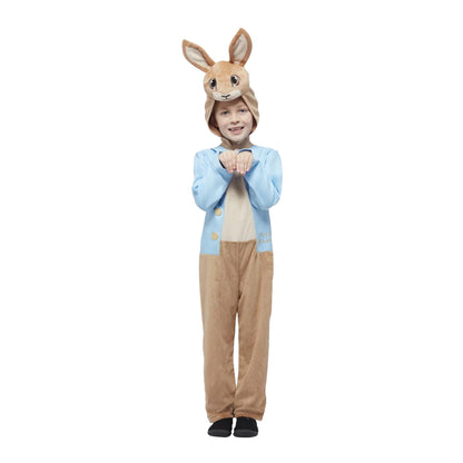 Brown-White-Blue - Back - Peter Rabbit Classic Costume