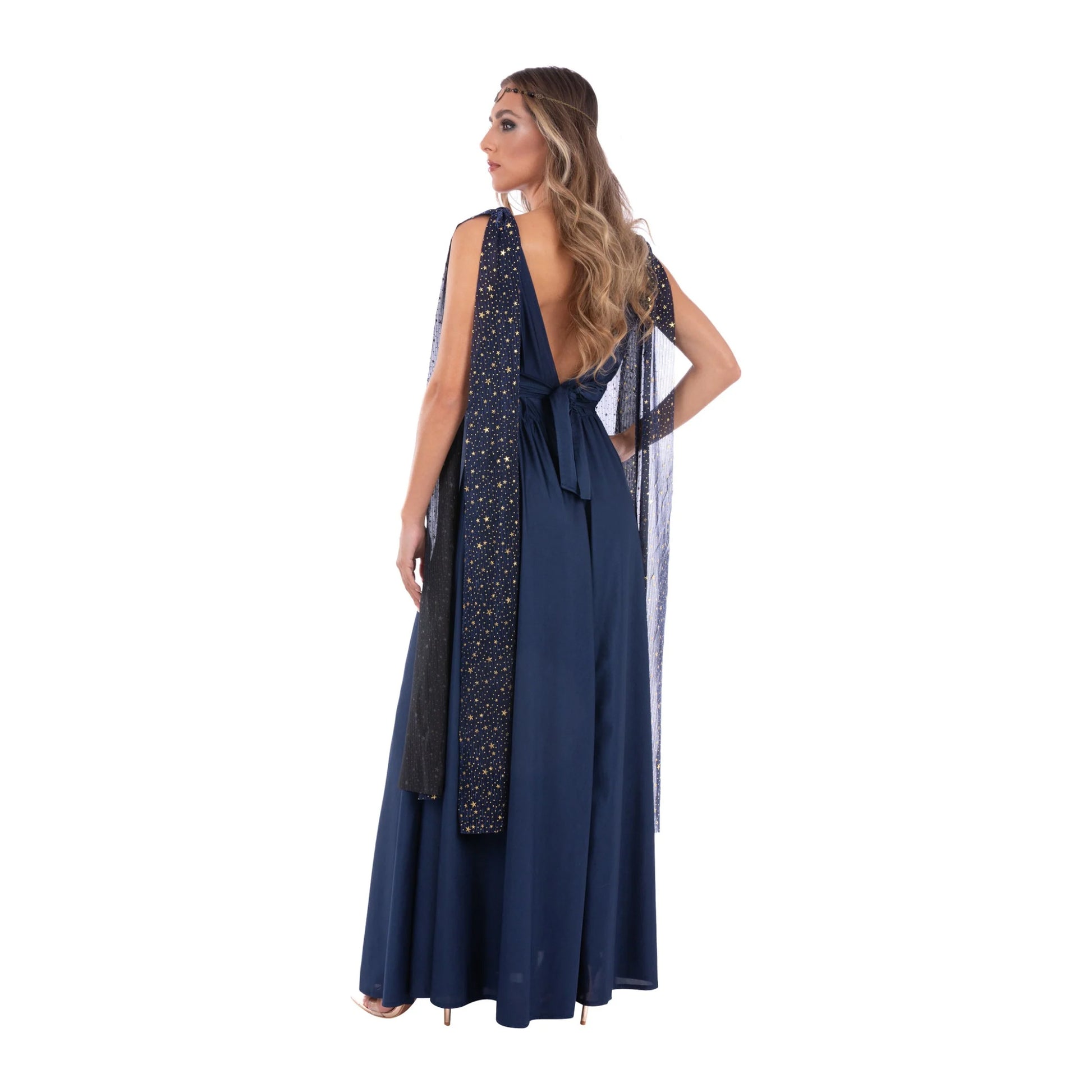 Navy - Back - Fever Womens-Ladies All Seeing Eye Costume