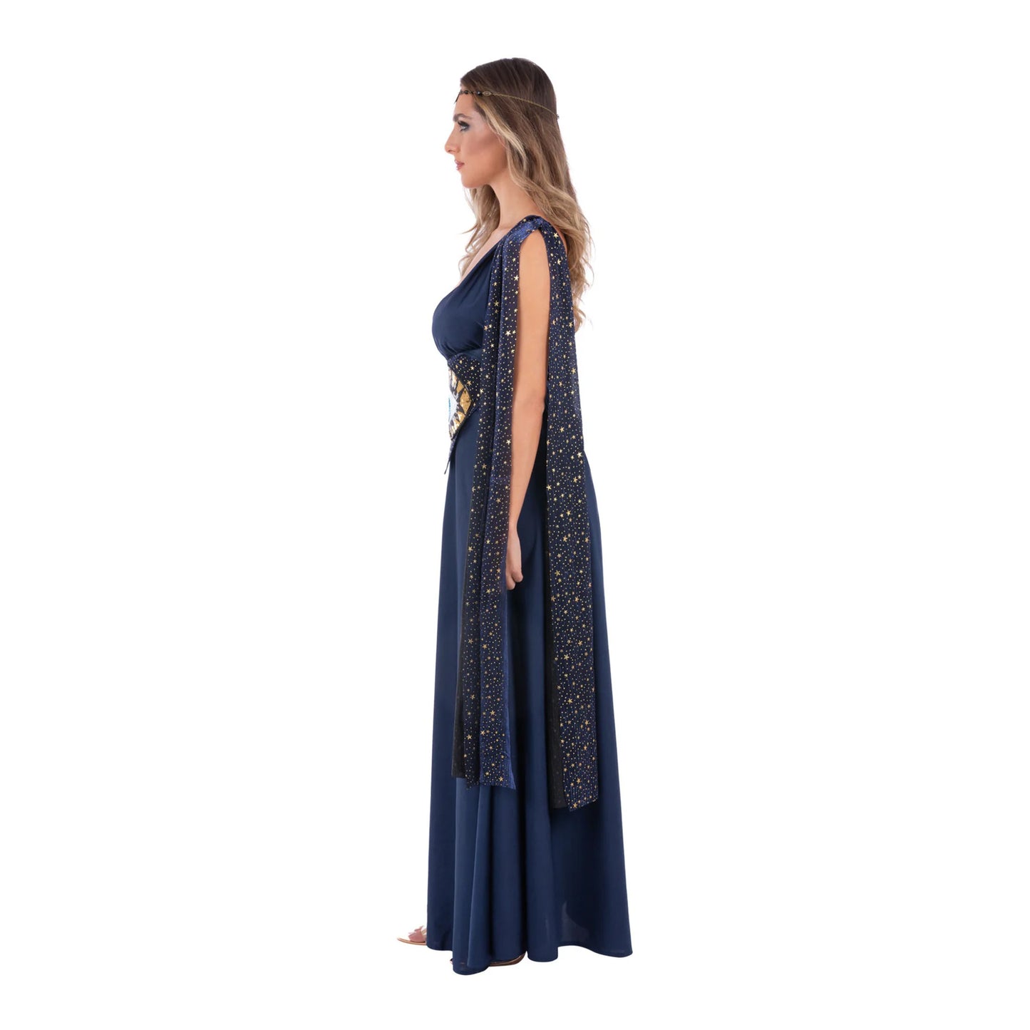 Navy - Side - Fever Womens-Ladies All Seeing Eye Costume