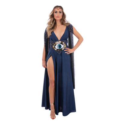 Navy - Front - Fever Womens-Ladies All Seeing Eye Costume