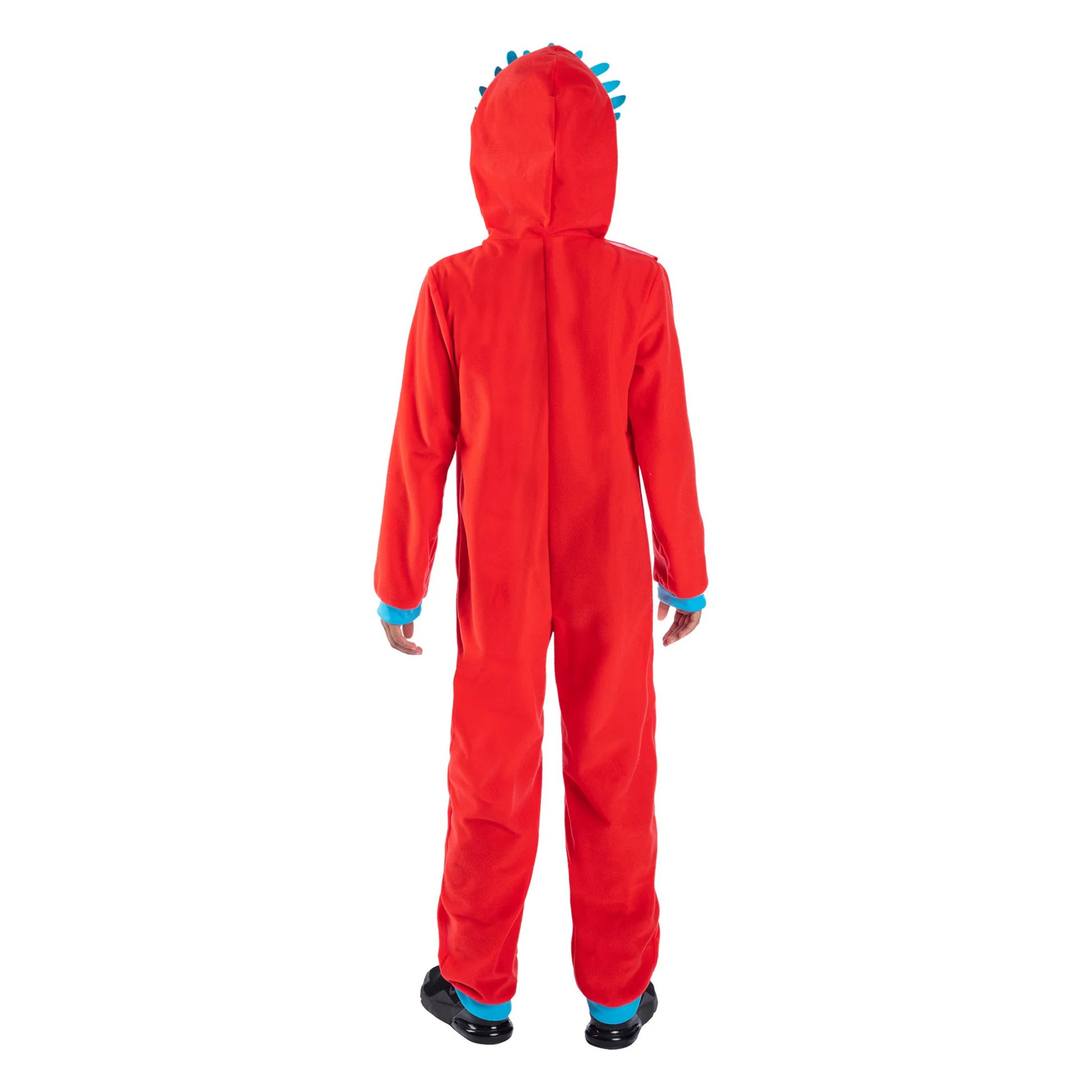 Red-Blue - Back - The Cat In The Hat Childrens-Kids Dr Seuss Thing 1 & Thing 2 Costume