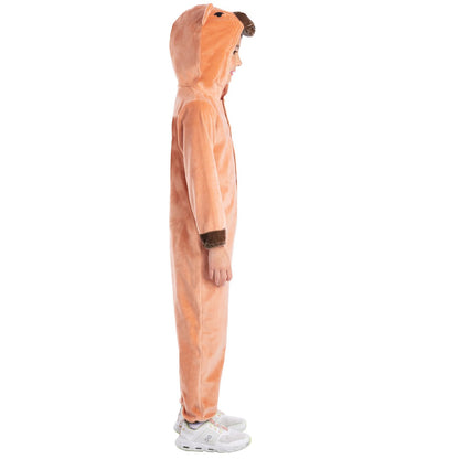 Peach - Side - Smiffys Childrens-Kids Capybara Costume