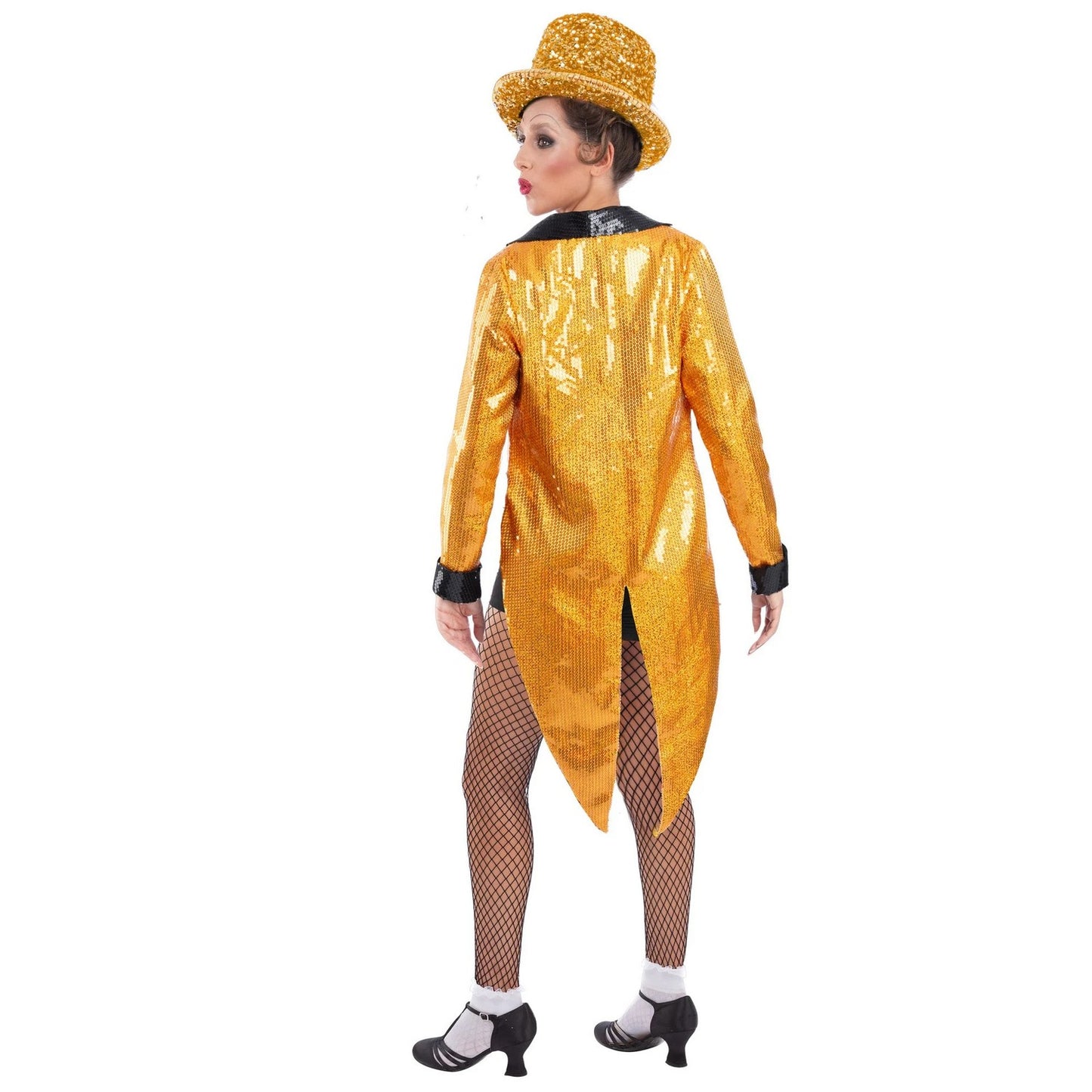 Gold - Back - The Rocky Horror Picture Show Unisex Adult Columbia Costume Set