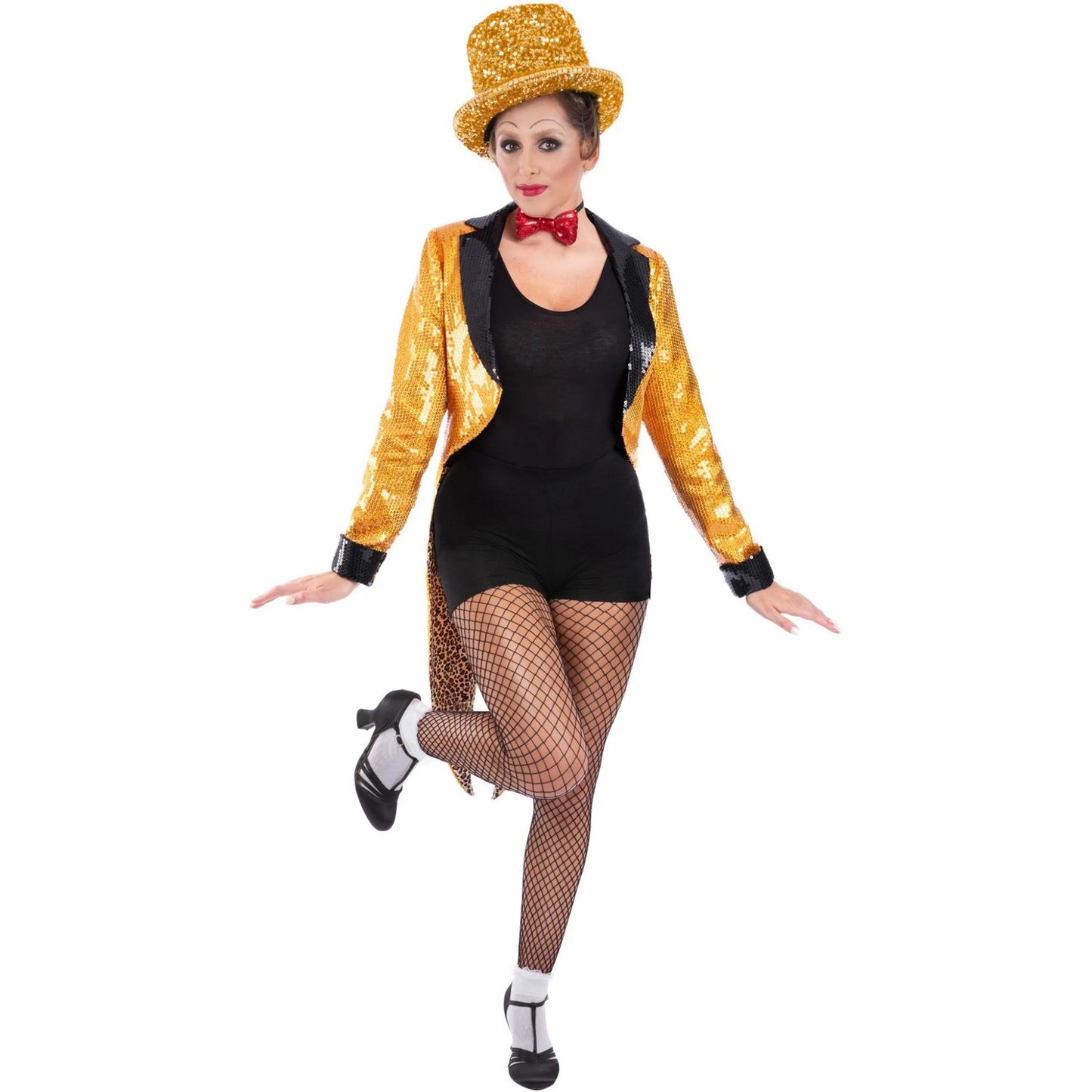 Gold - Front - The Rocky Horror Picture Show Unisex Adult Columbia Costume Set