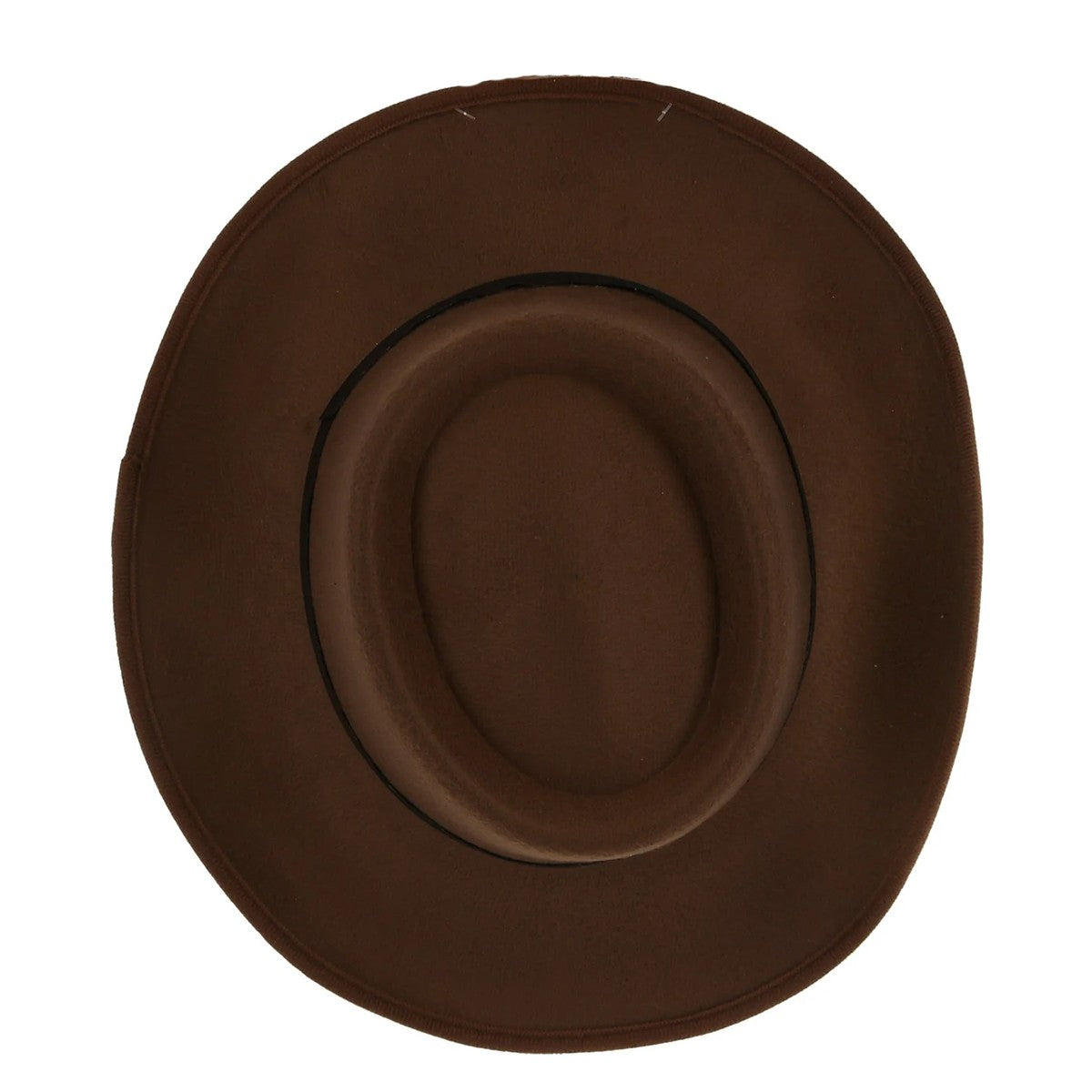 Brown - Front - Smiffys Mens Western Wandering Gunman Hat