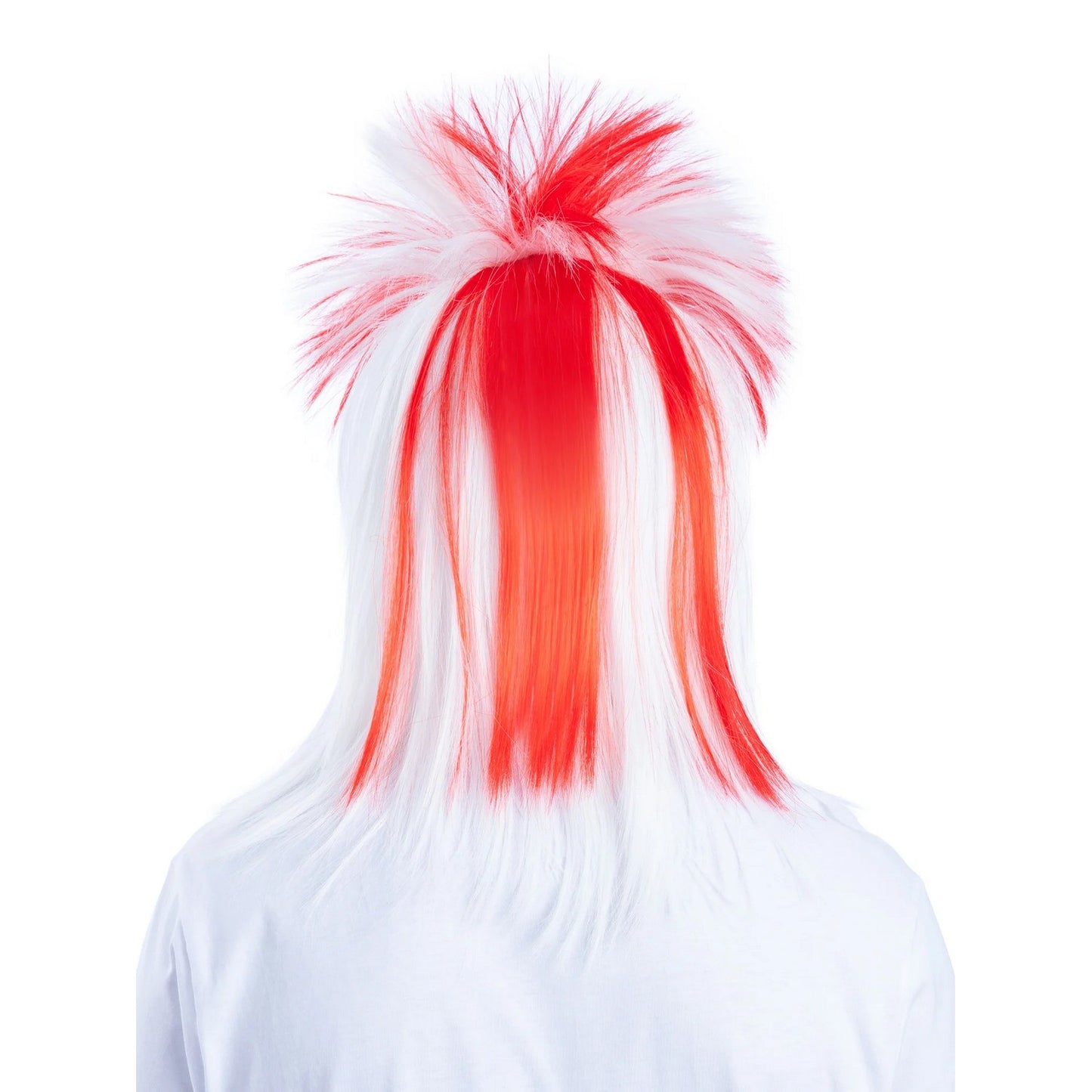 Red-White - Lifestyle - Smiffys Unisex Adult England Wig