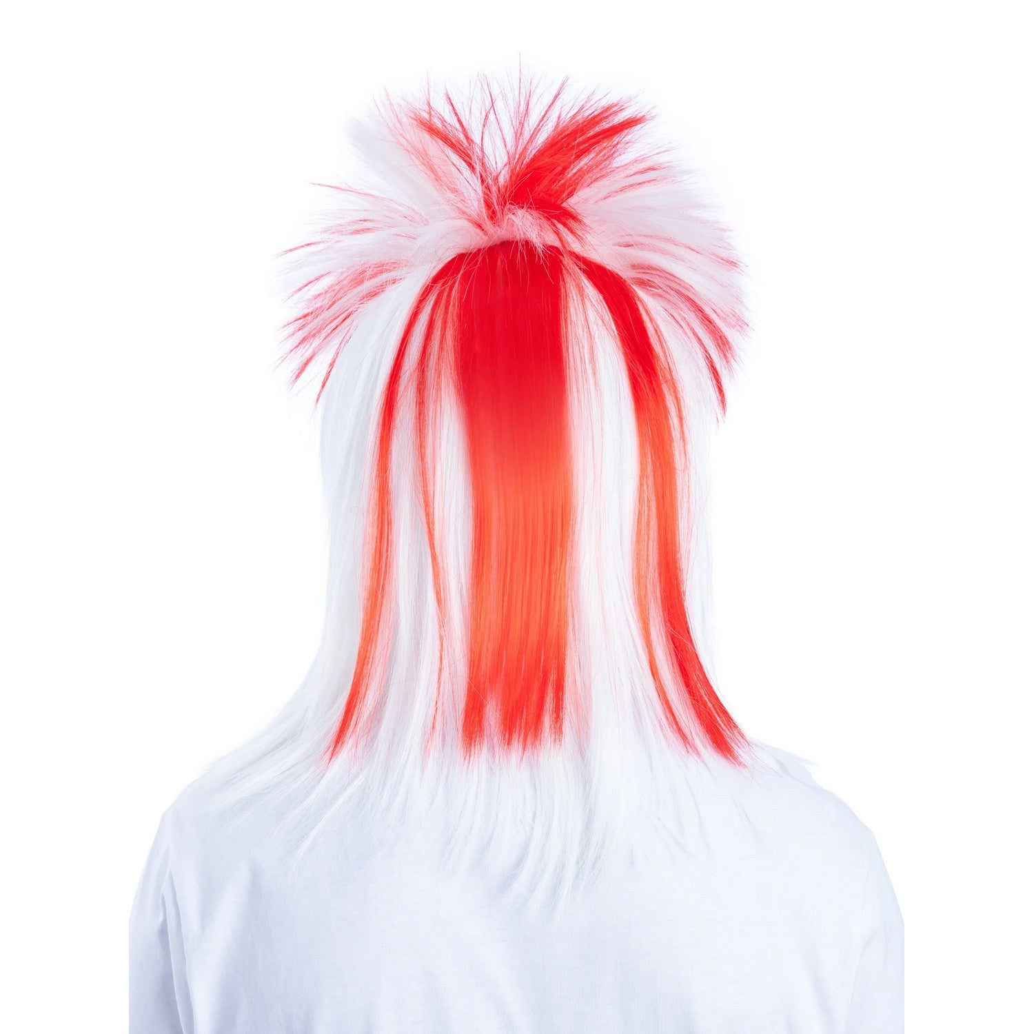 Red-White - Lifestyle - Smiffys Unisex Adult England Wig