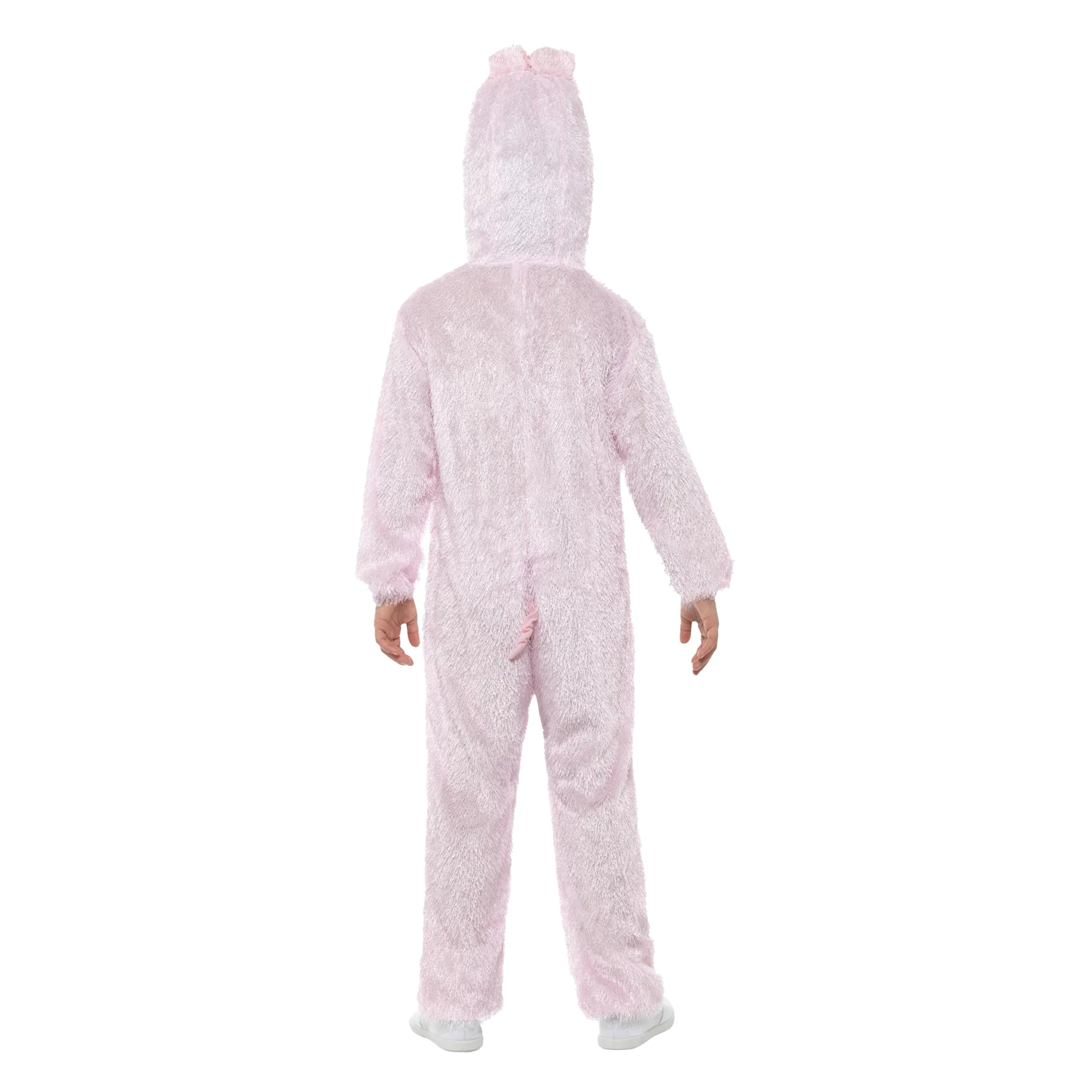 Pink - Back - Smiffys Childrens-Kids Pig Costume