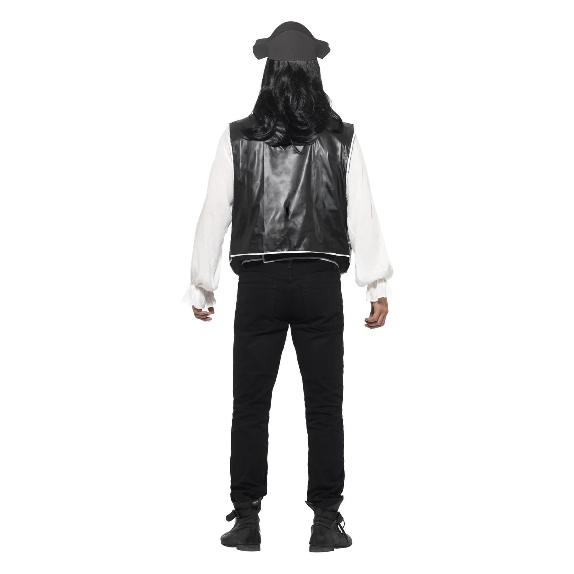 Black - Back - Smiffys Pirate Costume Set