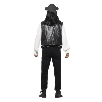 Black - Back - Smiffys Pirate Costume Set