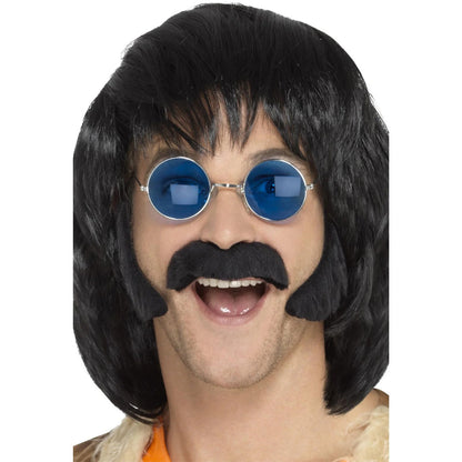 Black - Front - Smiffys Hippie Costume Accessory Set