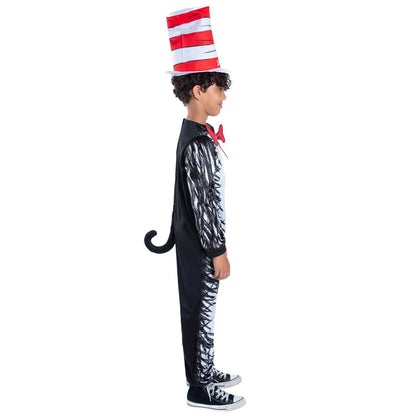 Black-Red-White - Side - Dr. Seuss Childrens-Kids Costume Set