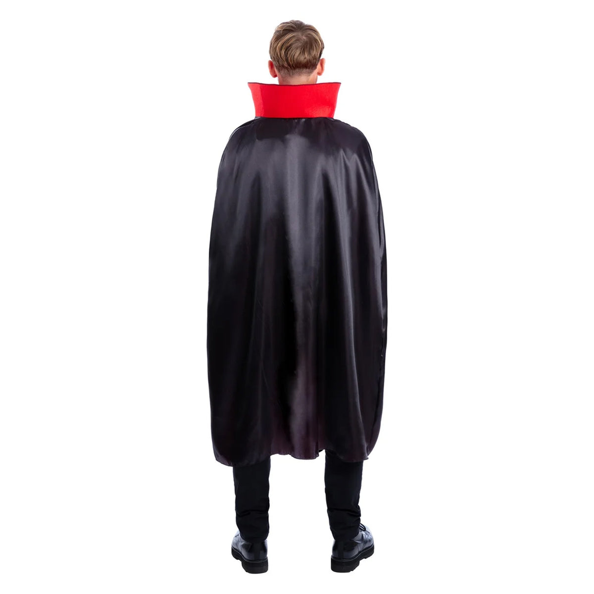 Red-Black-White - Back - Smiffys Mens Vampire Costume