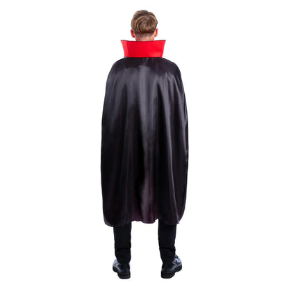 Red-Black-White - Back - Smiffys Mens Vampire Costume