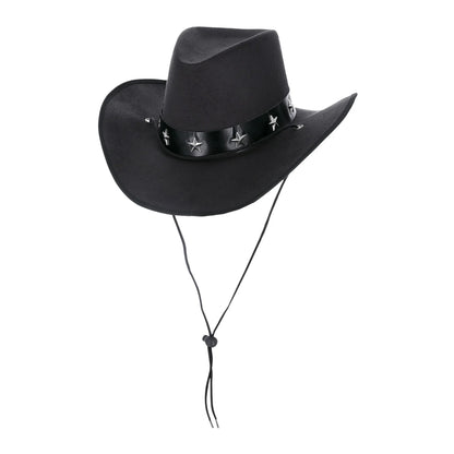 Black - Front - Smiffys Western Stars Cowboy Hat