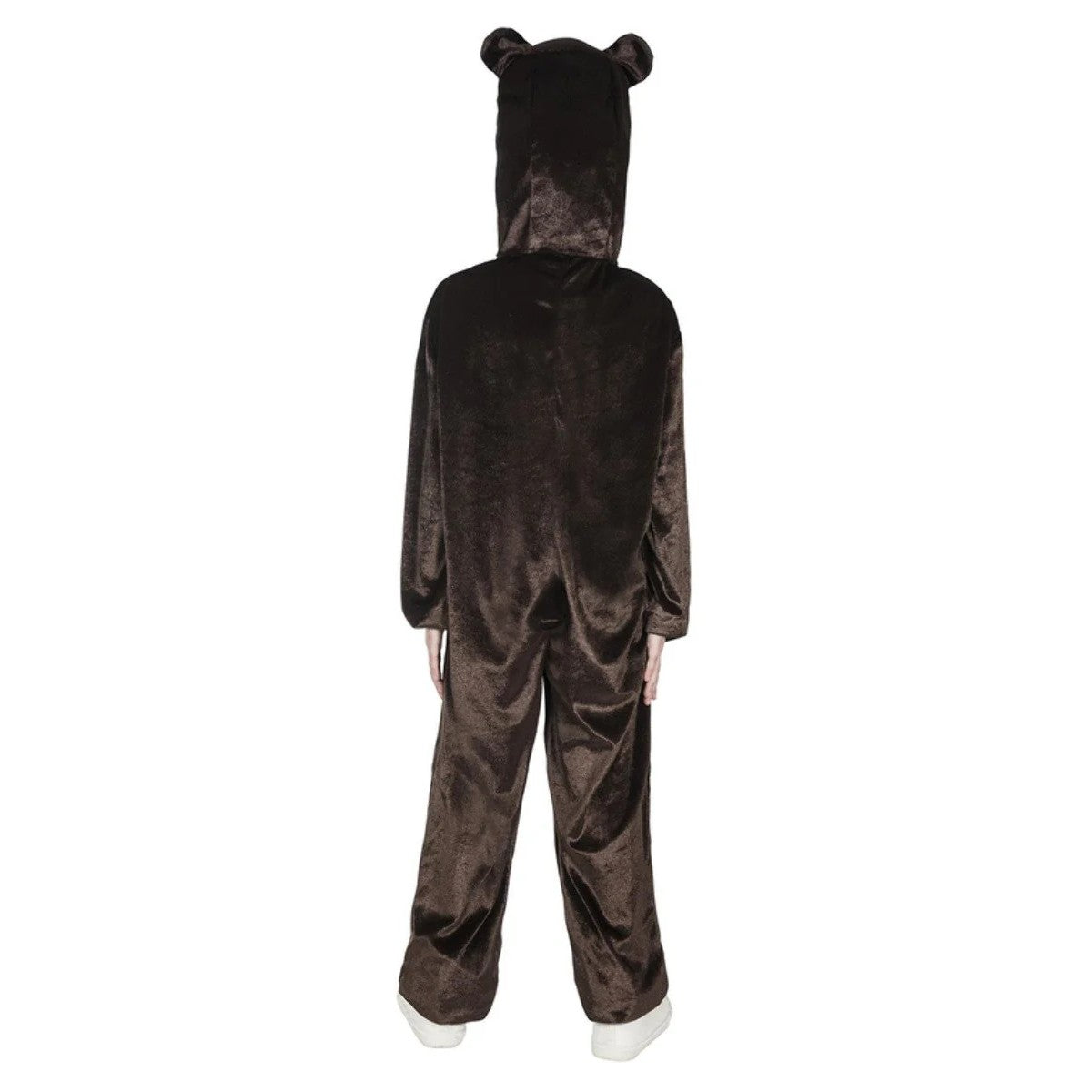 Black - Back - Smiffys Childrens-Kids Bear Bodysuit