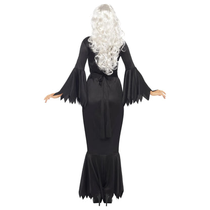Black - Back - Smiffys Womens-Ladies Midnight Vampire Costume