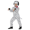White - Front - Smiffys Childrens-Kids Dalmatian Bodysuit