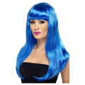 Blue - Front - Smiffys Womens-Ladies Babelicious Wig