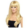 Blonde - Front - Smiffys Womens-Ladies Babelicious Wig