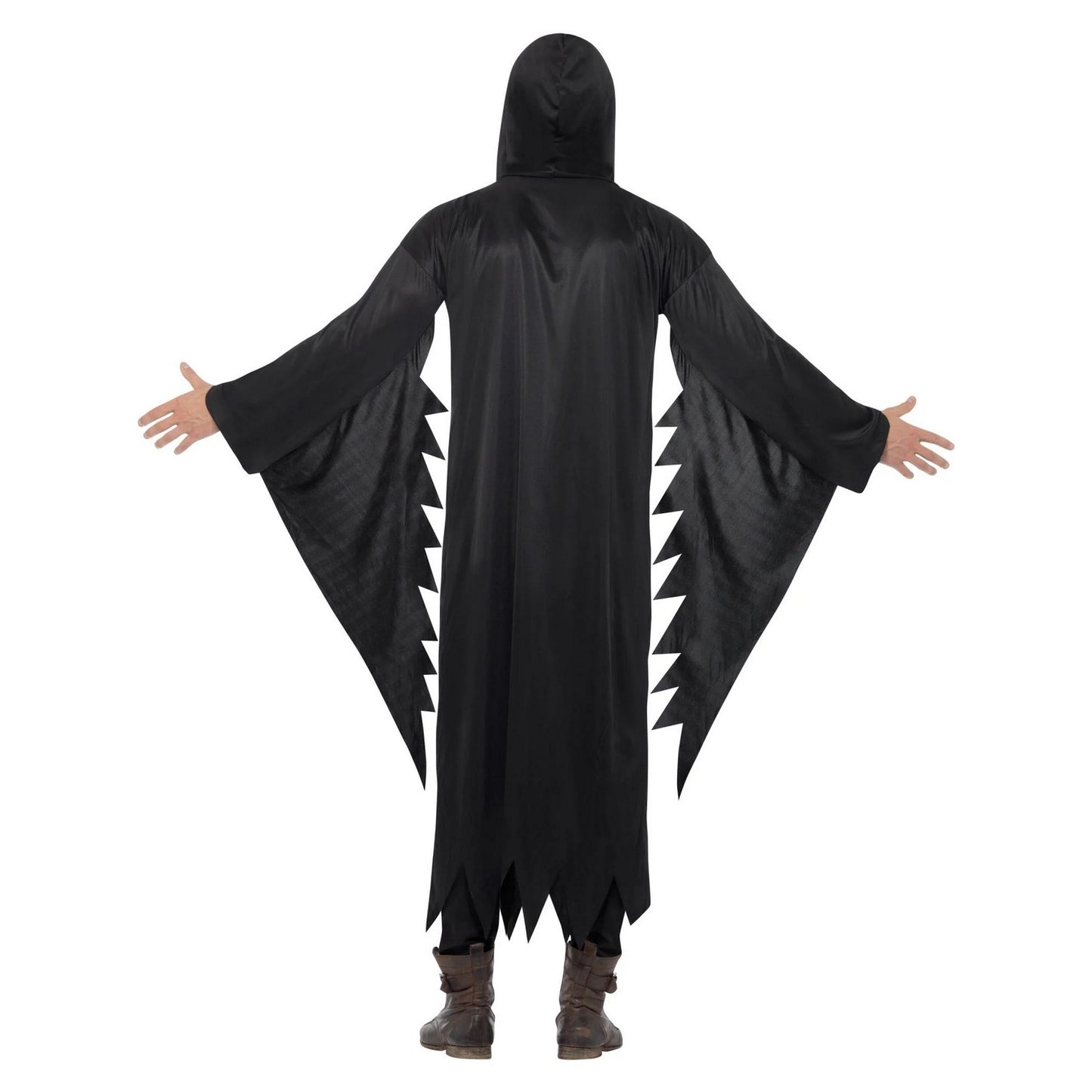 Black - Back - Smiffys Unisex Adult Screamer Costume