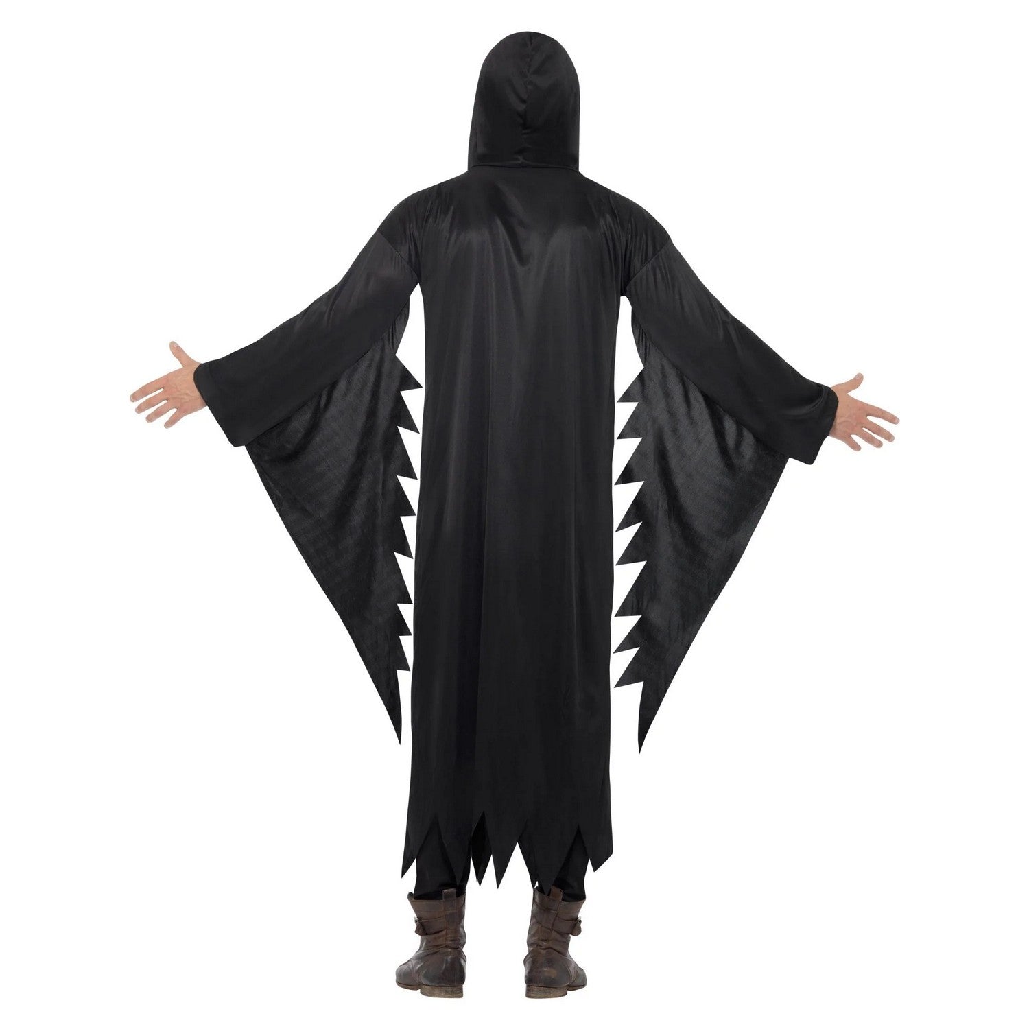 Black - Back - Smiffys Unisex Adult Screamer Costume