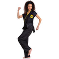 Black - Front - Cobra Kai Unisex Adult Classic Costume Set