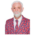 Multicoloured - Back - Smiffys Unisex Adult Leader Jeremy Corbyn Mask