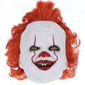 Orange-White-Red - Front - IT Chapter Two Unisex Adult Pennywise Mask
