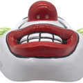 White-Red-Green - Side - Smiffys Unisex Adult Clown PVC Elastic Strap Mask