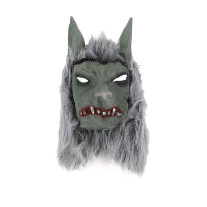 Grey - Front - Smiffys Unisex Adult Werewolf Latex Mask