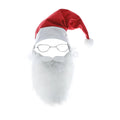 White-Red - Front - Smiffys Mens Santa Claus Christmas Costume Set