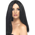 Black - Back - Smiffys Womens-Ladies Star Style Wig