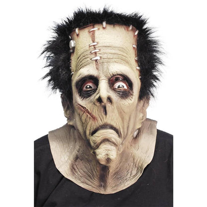 Brown-Black - Back - Smiffys Unisex Adult Monster Mask