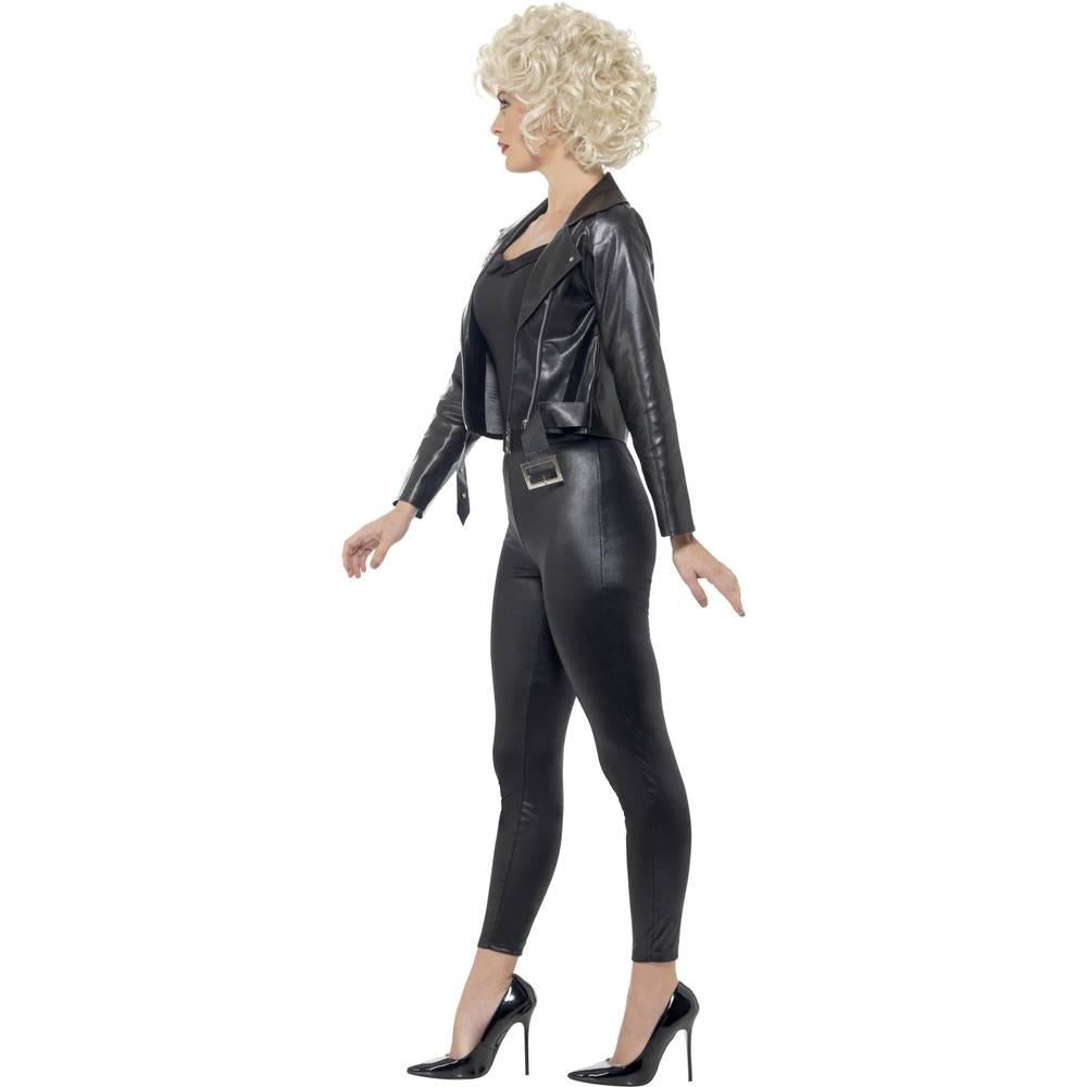 Black - Side - Grease Womens-Ladies Final Scene Costume