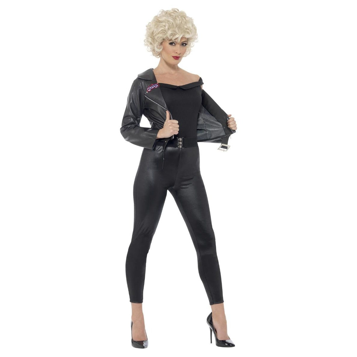 Black - Front - Grease Womens-Ladies Final Scene Costume