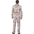 Multicoloured - Back - Smiffys Mens Groovy Costume Set